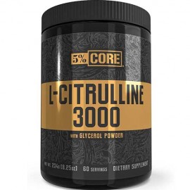 5% Nutrition L-Citrulline 3000 with glycerol Powder - 60 Servings