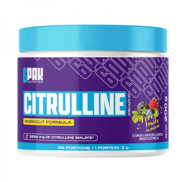 6PAK Citrulline 200g