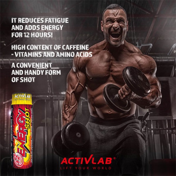Activlab Energy Pre Workout Shot 100ml x 12