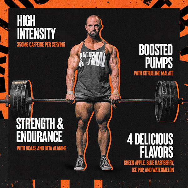 Universal Nutrition Animal Fury PreWorkout *20 Serv*