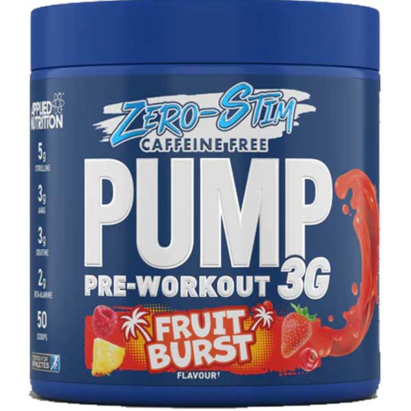 Applied Nutrition Pump ZERO Stim 3G 375g  + Free ABE 400ml Shaker