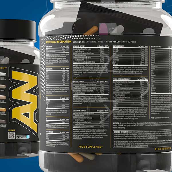 Applied Nutrition Black Stak - Ultimate Health Pack 30 Packs