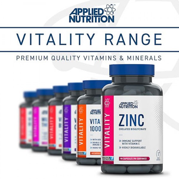 Applied Nutrition Zinc Bisglycinate - 90 Caps