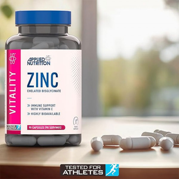 Applied Nutrition Zinc Bisglycinate - 90 Caps