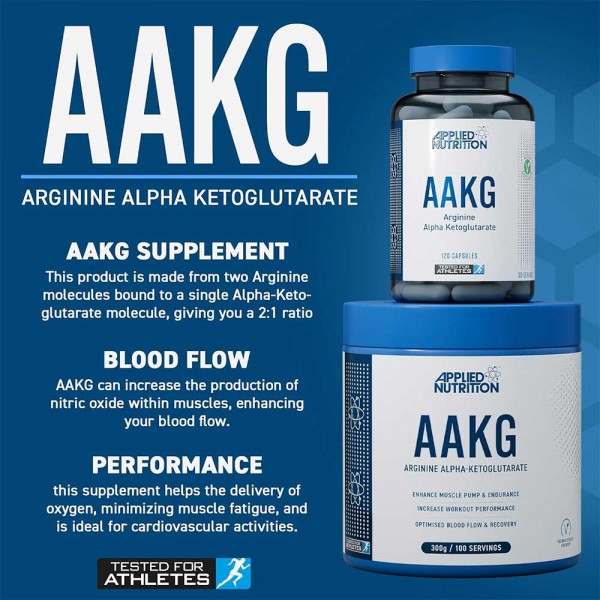 Applied Nutrition AAKG - 120 Capsules