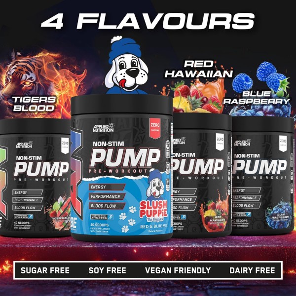 Applied Nutrition ABE Non-Stim Pump Pre Workout 500g + Free Tornado Shaker
