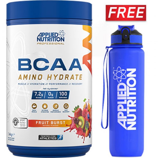 Applied Nutrition BCAA Amino Hydrate 1.4kg + Free Applied Water Bottle