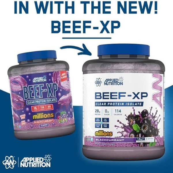Applied Nutrition Beef Isolate XP 1.8kg + Free Carb X 