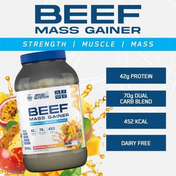 Applied Nutrition Beef Mass Gainer 3.13kg
