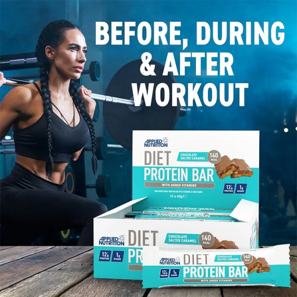 Applied Nutrition Diet Protein Bar - 12 x 45g
