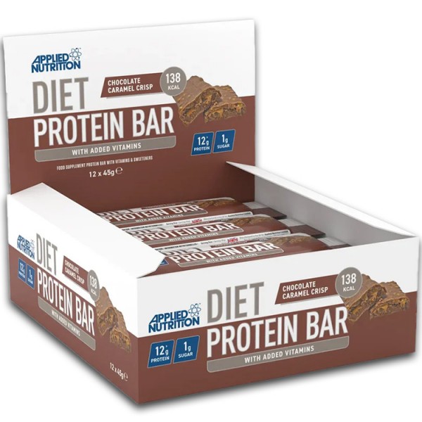Applied Nutrition Diet Protein Bar - 12 x 45g