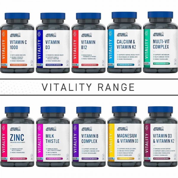 Applied Nutrition Vitamin C 1000mg With Added Rose Hips - 100 Capsules