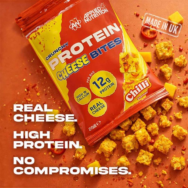 Applied Nutrition Crunchy Protein Cheese Bites - 10 x 20g