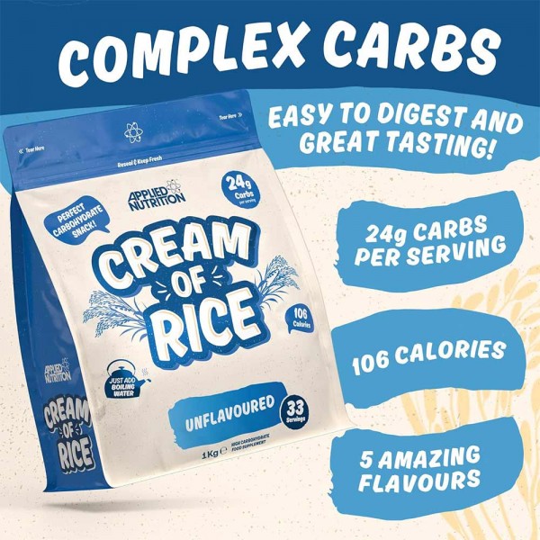 Applied Nutrition Cream of Rice - 1kg