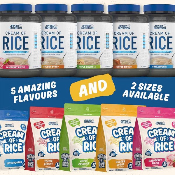 Applied Nutrition Cream of Rice - 1kg