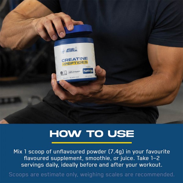Applied Nutrition Creatine + Peptides - 222g