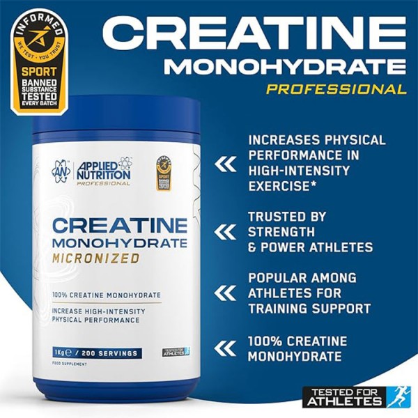 Applied Nutrition Creatine Monohydrate 1000g