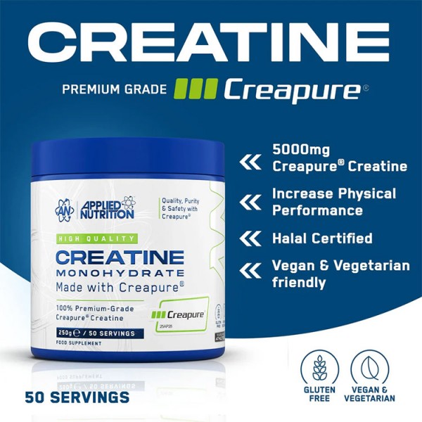 Applied Nutrition Creapure Creatine Monohydrate 250g