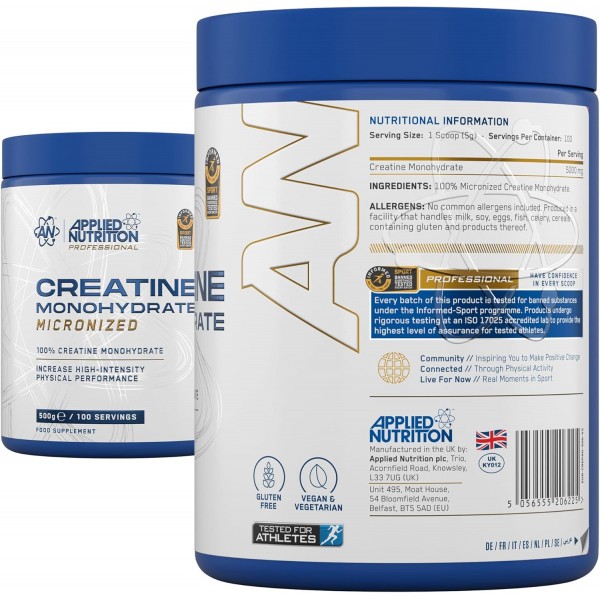 Applied Nutrition Creatine Monohydrate 500g
