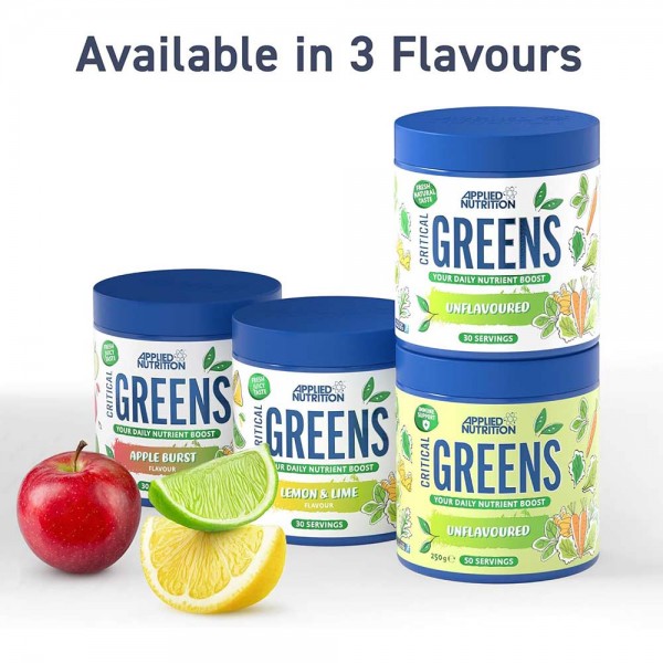 Applied Nutrition Greens 250g + Free Applied Steel Flask