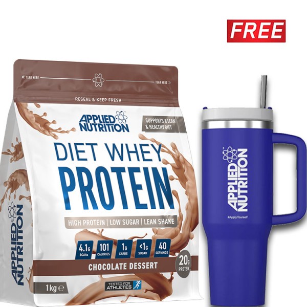 Applied Nutrition Diet Whey 1kg + Free Tumbler Cup