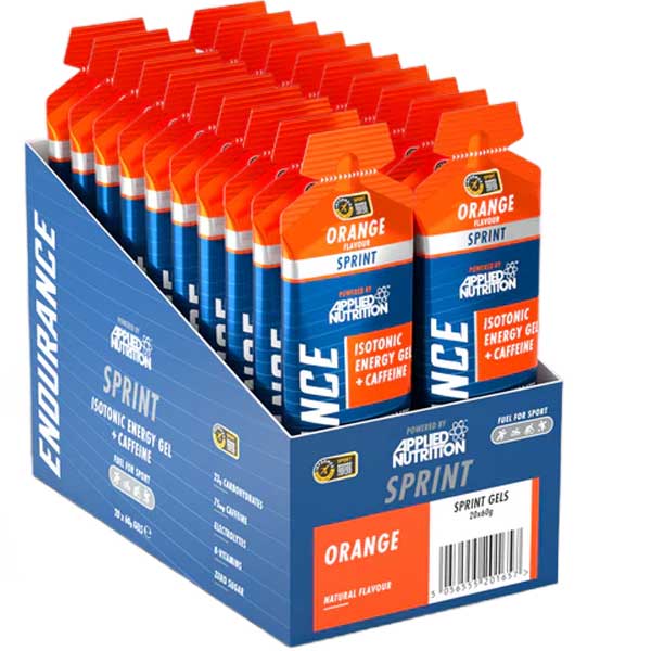 Applied Endurance Isotonic Energy + Caffeine Gels 60g x 20