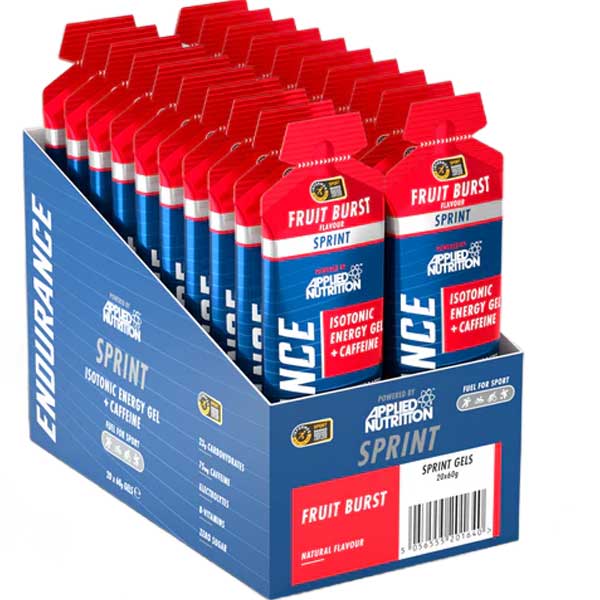 Applied Endurance Isotonic Energy + Caffeine Gels 60g x 20