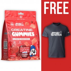 Applied Nutrition Creatine Gummies 20 Servings + Free Applied Nutrition T-Shirt
