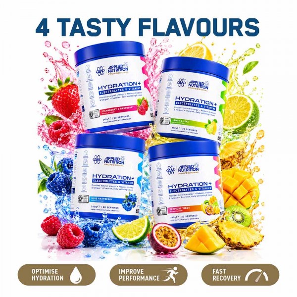 Applied Nutrition Hydration 240g + Free Applied Steel Flask