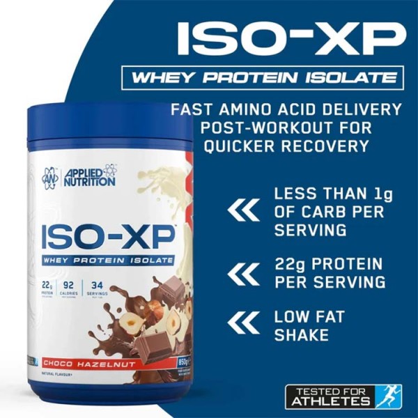 Applied Nutrition Whey Isolate XP 850g + Free Applied Tumbler Cup 