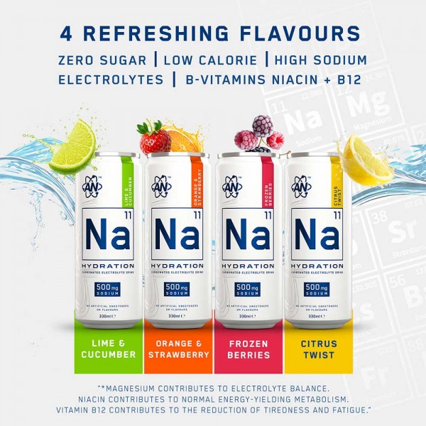 Applied Nutrition Na11 Hydration Drink - 12 x 330ml