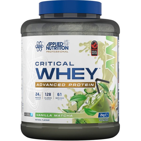 Applied Nutrition Critical Whey 2kg + Free Amino Fuel + Free ABE 400ml Shaker