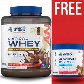Applied Nutrition Critical Whey 2kg + Free Amino Fuel