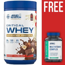Applied Nutrition Critical Whey 825g + Free Applied Nutrition Multi-Vitamin