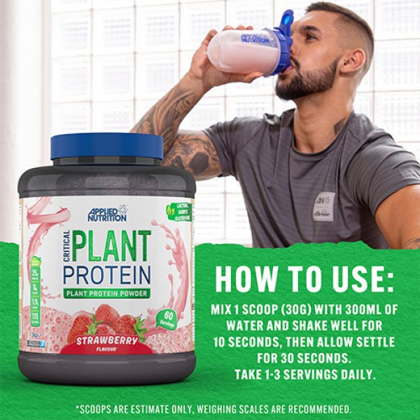 Applied Nutrition Critical Plant Protein 1.8kg