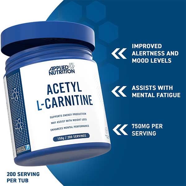 Applied Nutrition Acetyl L-Carnitine 150g