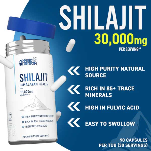 Applied Nutrition Shilajit 90 Capsules