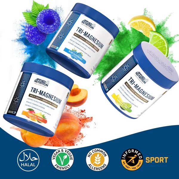 Applied Nutrition Tri-Magnesium 200g + Free Applied Steel Shaker