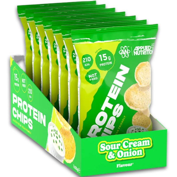 Applied Nutrition Protein Chips - 7 x 50g Packets 