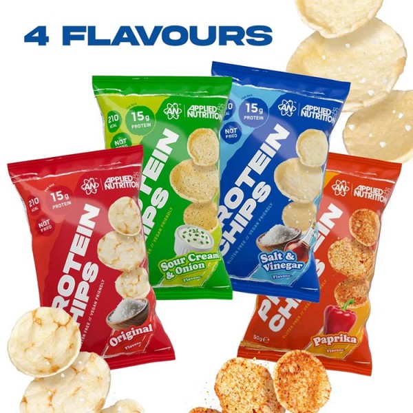 Applied Nutrition Protein Chips - 7 x 50g Packets 