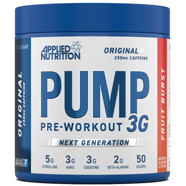 Applied Nutrition Pump 3G 375g + Free ABE 400ml Shaker