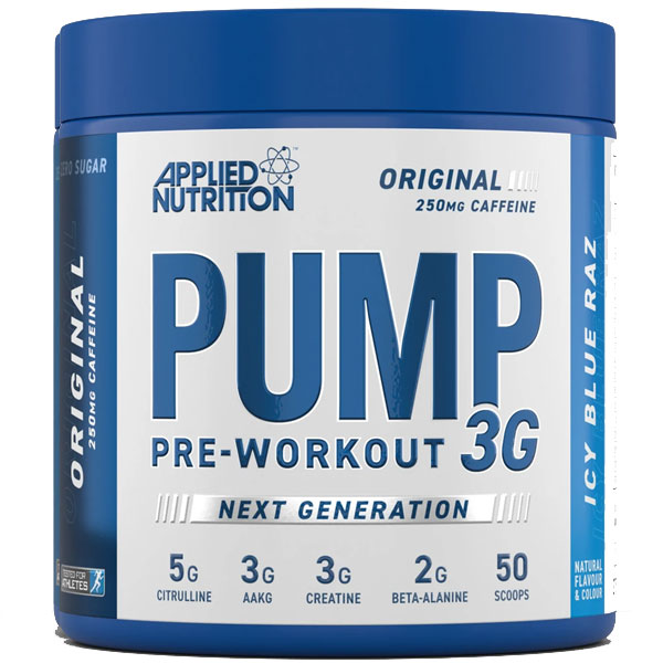 Applied Nutrition Pump 3G 375g + Free ABE 400ml Shaker