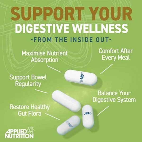 Applied Nutrition Gut Health 7.5 Billion Probiotics - 60 Caps