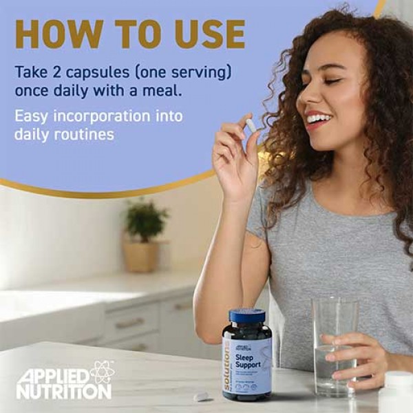 Applied Nutrition Sleep Support - 60 Caps