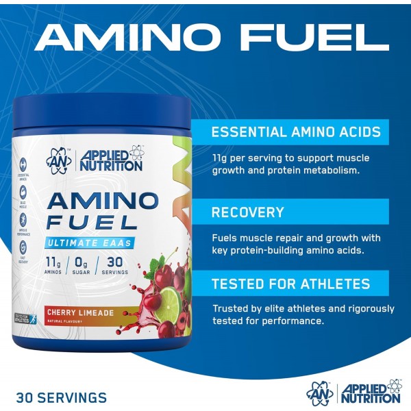 Applied Nutrition Amino Fuel EAA 390g + Free Applied Nutrition Flask