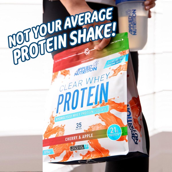 Applied Nutrition Clear Whey Isolate 875g + Free Applied Steel Shaker
