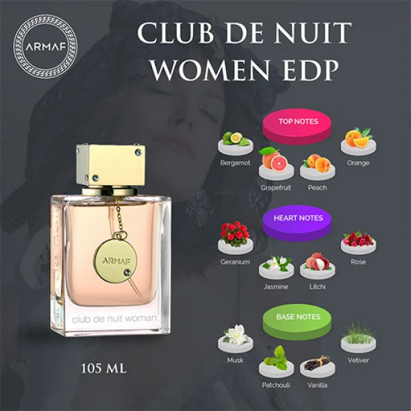 Armaf Club De Nuit Eau De Parfum For Women 105ml