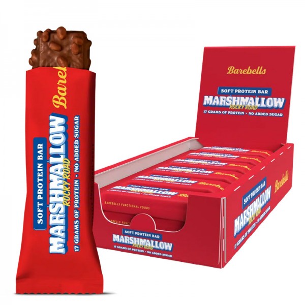 Barebells Soft Marshmallow Rocky Road Protein Bar x 12