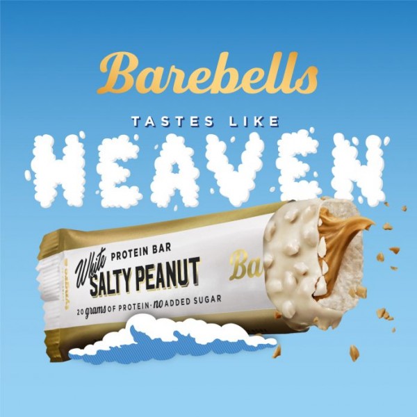 Barebells Protein Bars White Salty Peanut  x 12