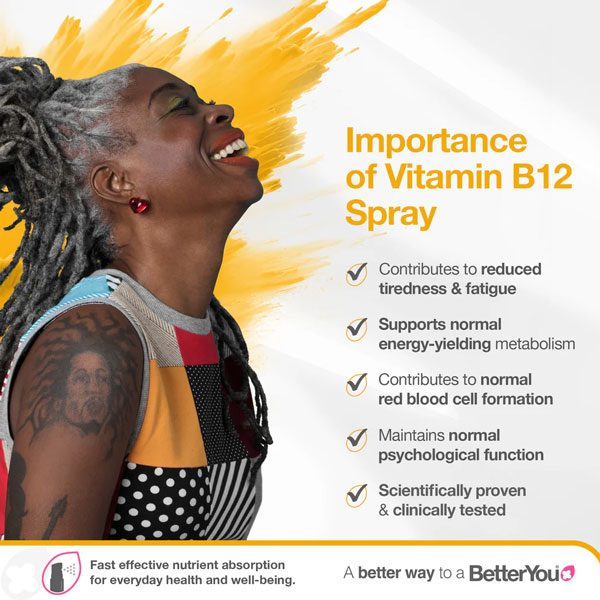 BetterYou Boost Vitamin B12 Oral Spray 25ml